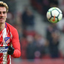 <p>Antoine Griezmann celebra su tercer gol ante el Leganés, 28 de febrero de 2018.</p>