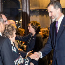 <p>La alcaldesa de Barcelona Ada Colau y el Rey Felipe VI en la inauguración del World Mobile Congress</p>