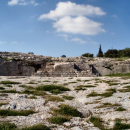 <p>La tribuna del Pnyx, Atenas</p>