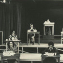 <p>Puesta en escena de <em>Palabras ajenas</em> bajo el título Operativo: <em>Pacem in terris</em>. Dirigida por Pedro Asquini, Teatro Larrañada, 1972</p>