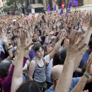<p>Manifestación en protesta por la sentencia de La Manada, Madrid</p>