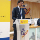 <p>Ángel López Maraver, actual presidente de la Real Federación Española de Caza, durante la presentación de su candidatura al cargo. 2017. </p>