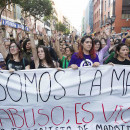 <p>Manifestación en Madrid, después de conocerse la sentencia del caso de <em>la manada</em>.</p> (: Manolo Finish)