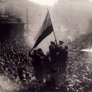 <p>Celebración por la proclamación de la II República en España. Madrid, 14 de abril de 1931. / <strong>Alfonso Sánchez Portela (Recuerdos de Pandora)</strong></p>