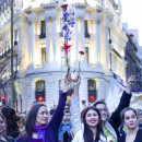<p>Manifestación feminista en Madrid. 8 de marzo de 2017. </p>