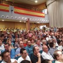 <p>Acto de Vox en el Paraninfo de la Universidad de Murcia, el 15 de septiembre de 2018. </p> (: S.M.)