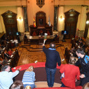 <p>Pleno en el ayuntamiento de A Coruña.</p>