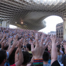 <p>15M en la Setas de Sevilla. </p>