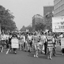 <p>Marcha de mujeres en Washington DC el 26 de agosto de 1970.</p> (: Leffler, Warren K. - US LIBRARY OF CONGRESS'S PRINTS AND POTOGRAPHS DIVISION)