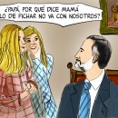 <p>Monarquía, fichar en el trabajo</p>