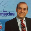 <p>Cartel electoral de Juan Hormaechea. </p>