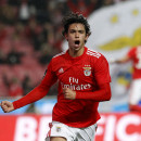 <p>Joao Félix celebra un gol durante el partido entre Benfica y Boavista de la liga portuguesa.</p>
