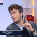<p>Diego Fusaro en 2018 en un debate televisivo del canal La7 Attualità.</p>