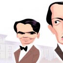 <p>Federico García Lorca y Salvador Dalí.</p>