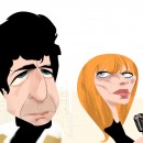<p>Leonard Cohen y Nico.</p>