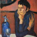 <p>'La bebedora de absenta', de Pablo Picasso. San Petersburgo, Museo Nacional del Ermitage.</p>