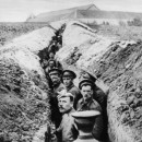 <p>Soldados británicos en una trinchera en Francia durante la I Guerra Mundial.</p>