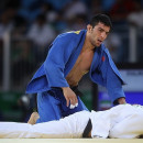 <p>Saeid Mollaei durante un combate en los Juegos Olímpicos de 2016.</p>