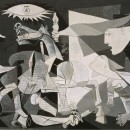 <p><em>Guernica</em> (1937)</p> (: Pablo Picasso)