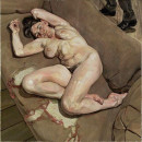 <p>Desnudo femenino, de Lucian Freud.</p>