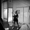 <p>La activista Marguerite Stern, en su estudio.</p>