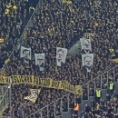 <p>Protestas de aficionados del Dortmund contra Dietmar Hopp.</p>