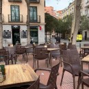 <p>Terraza de un bar en Madrid. </p>