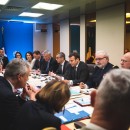 <p>Reunión de Macron con el Consejo de Defensa, el pasado 4 de marzo.  </p>