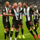 <p>Jugadores urracas celebrando el gol frente al Manchester United, el pasado 6 de octubre.</p>