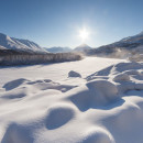 <p>Verkhoyansk, en el Ártico ruso. Hace unos días la temperatura llegó a los 38 grados. </p>