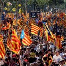 <p>Manifestación en Barcelona contra la sentencia del TC el 10 de julio de 2010.</p>