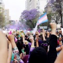 <p>Manifestación del 8 de Marzo (2020) en Ciudad de México.</p> (: Samantha Pantoja)