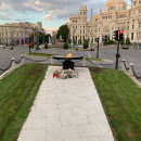 <p>Monumento a las víctimas Covid en MAD, esa clase política adelantada a su tiempo.</p>