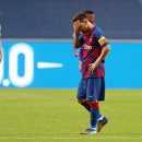 <p>Leo Messi durante el 2-8 contra el Bayern de Múnich. </p>