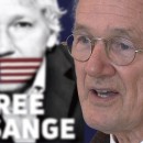 <p>John Shipton, padre de Assange.</p> (: weltnetzTV)