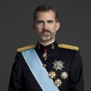 <p>Felipe VI con uniforme de gran etiqueta de Capitán General del Ejército de Tierra.</p> (: Casa de S.M. el Rey / Gorka Lejarcegi)