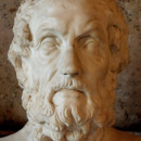 <p>Busto de Homero. Copia romana del siglo II a.C.</p>