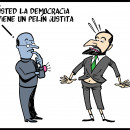 <p>Justito de democracia.</p>