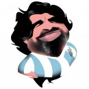 <p>Diego Armando Maradona</p>