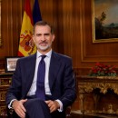 <p>Felipe VI, durante su mensaje de Navidad en 2019.</p>