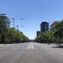 <p>Paseo de la Castellana (Madrid) el pasado 20 de junio.</p>