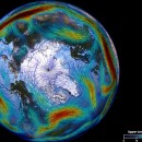 <p>Animación visual de la corriente en chorro polar, elaborada en base a datos de NASA's MERRA.</p>