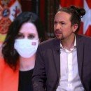 <p>Pablo Iglesias, durante su entrevista en El Intermedio.</p>