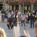 <p>Isabel Díaz Ayuso el 6 de abril en Alcalá de Henares.</p>