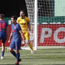 <p>Llorente, Oblak y Savic celebran el fallo del penalti en los minutos finales.</p>