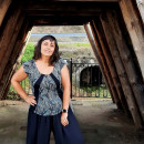 <p>La profesora Patricia Villa, que trabaja dando clase en centros rurales de León.</p>
