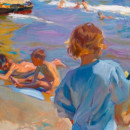 <p>'Niños en la playa', de Joaquín Sorolla.</p>
