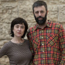 <p>Los escritores Begoña Méndez y Nadal Suau, autores de <em>El matrimonio anarquista.</em></p>