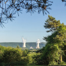 <p>La central nuclear de Chooz vista desde Foisches (Francia).</p>