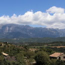 <p>La villa de Aínsa, un pueblo de la provincia de Huesca (Aragón, España).</p>